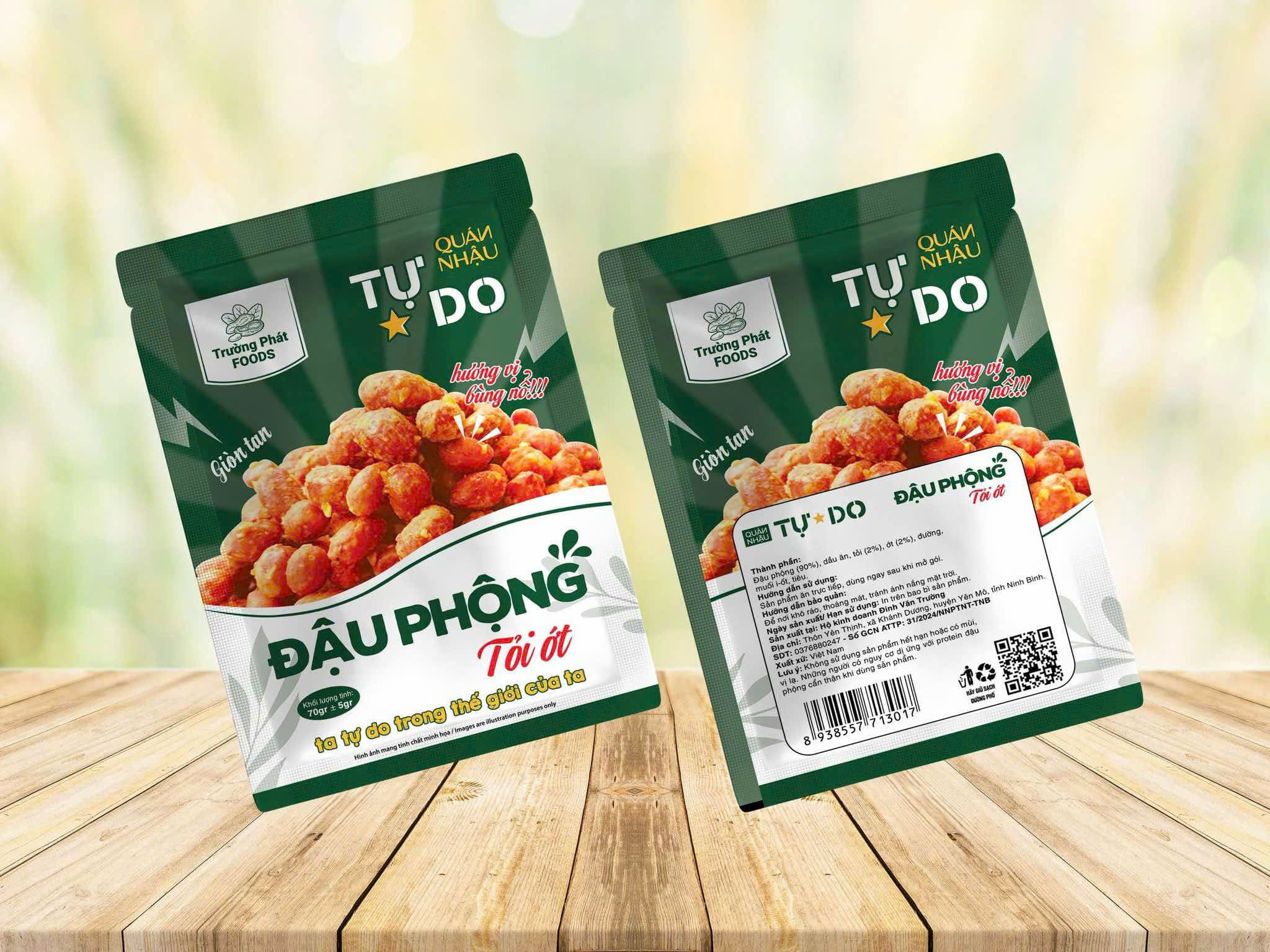 Đậu phộng tỏi ớt
