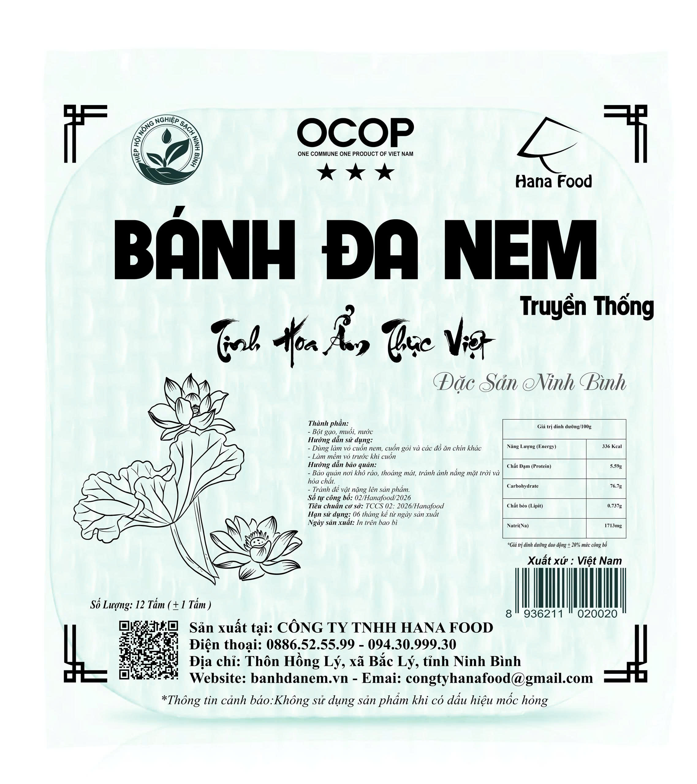 Bánh đa nem truyền thống