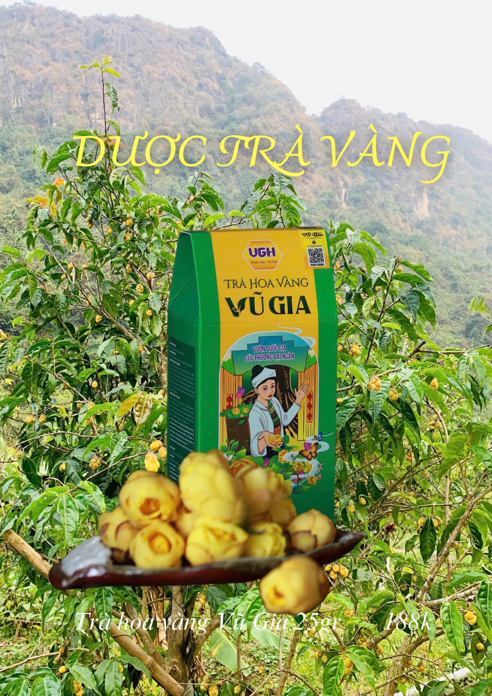 Trà hoa vàng 25 gam