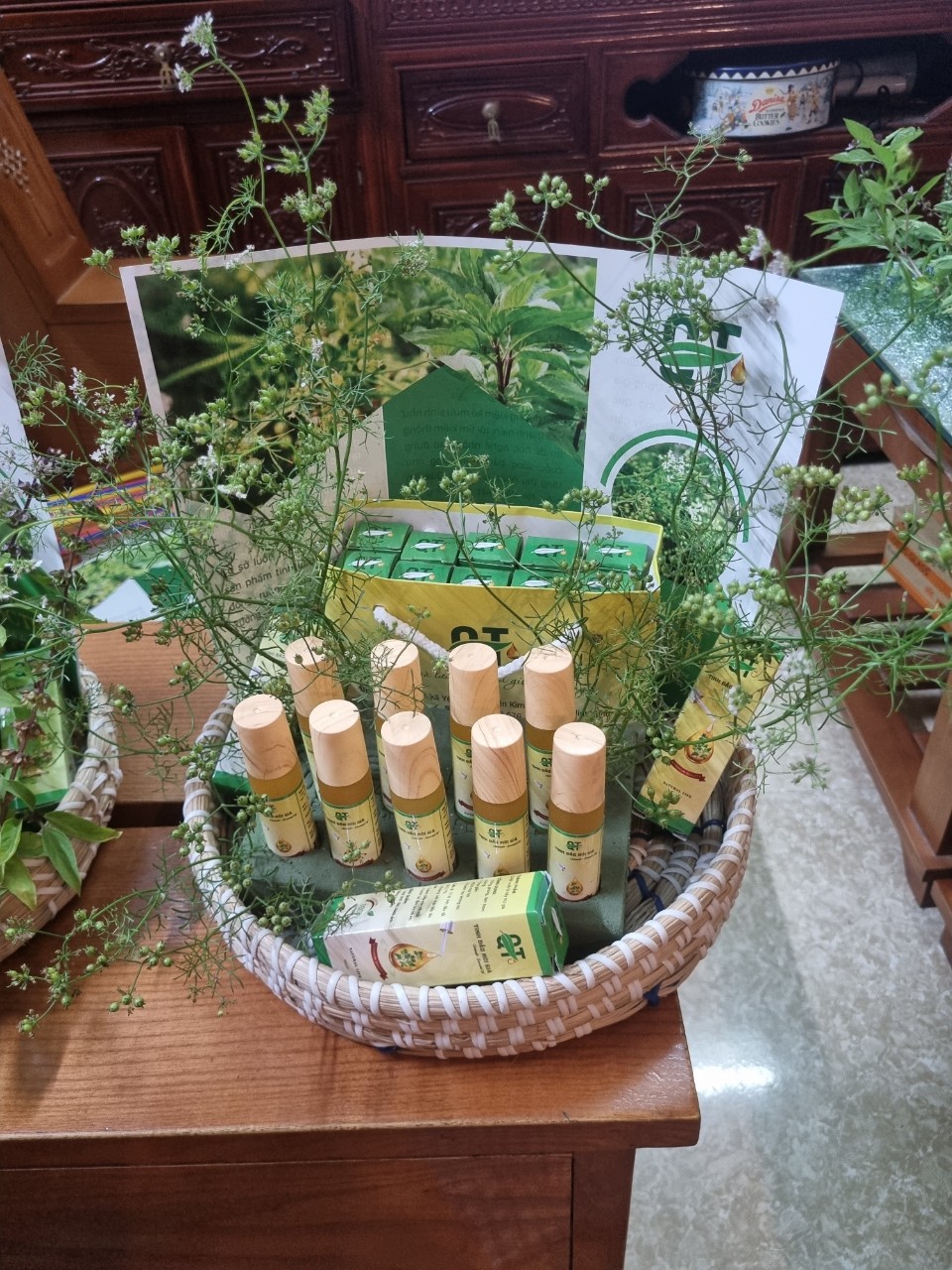 tinh dầu mùi già