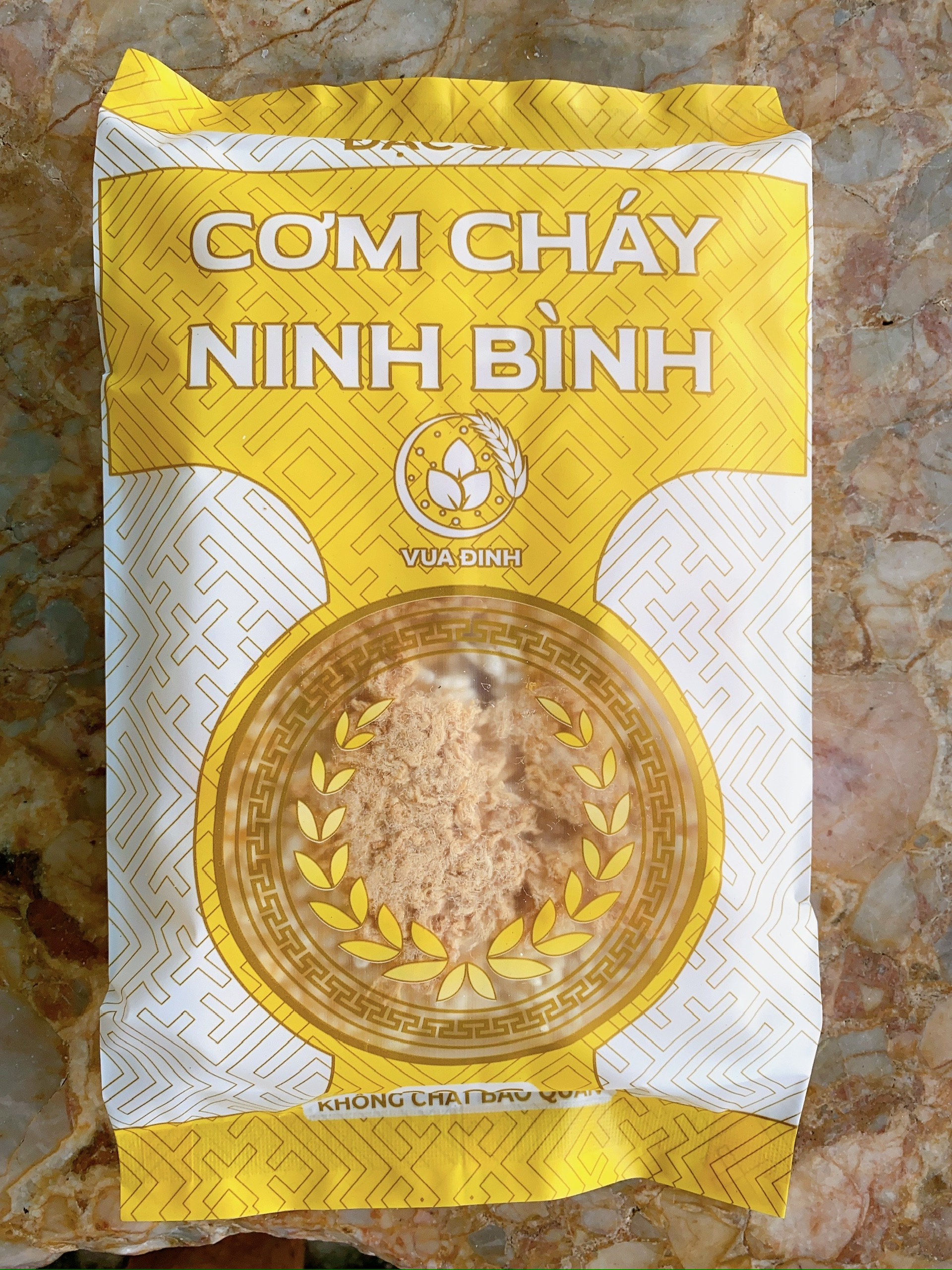 cơm cháy Ninh Bình thương hiệu Vua Đinh