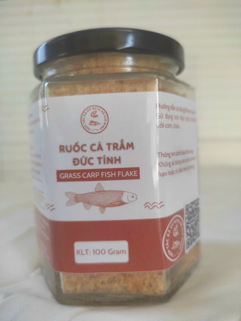 ruốc cá trắm Đức Tính