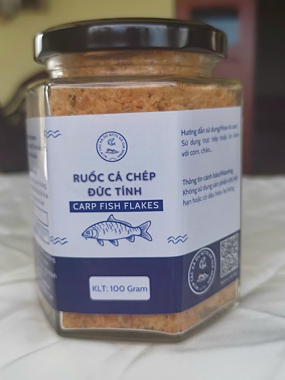 ruốc cá chép Đức Tính